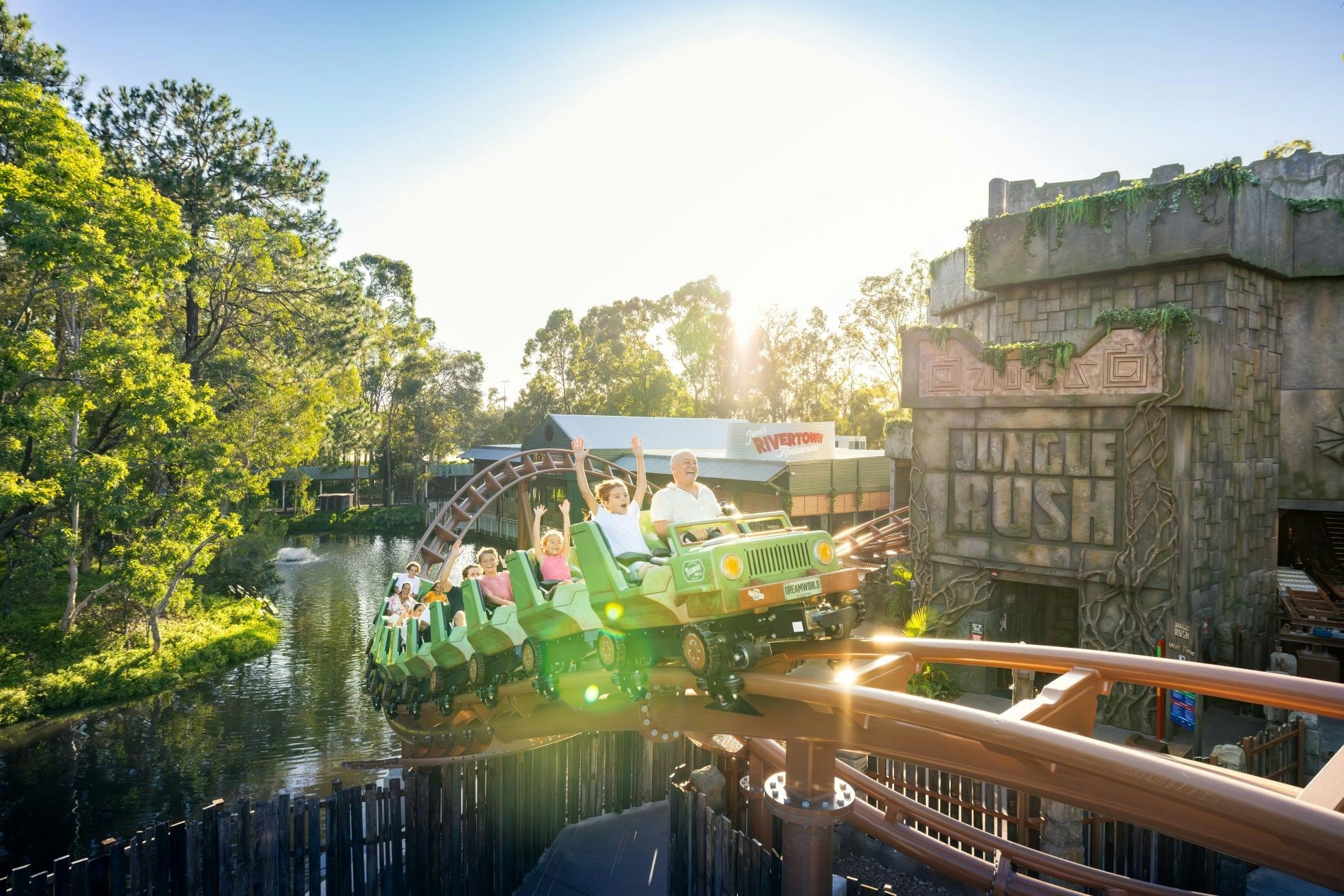 Jungle Rush Rollercoaster