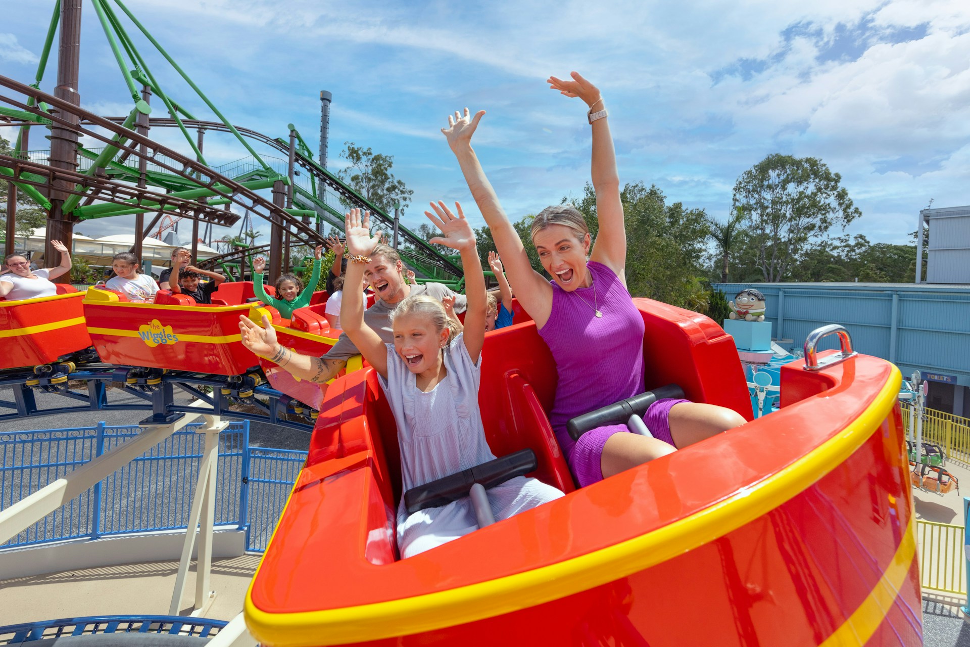 Big Red Boat Coaster